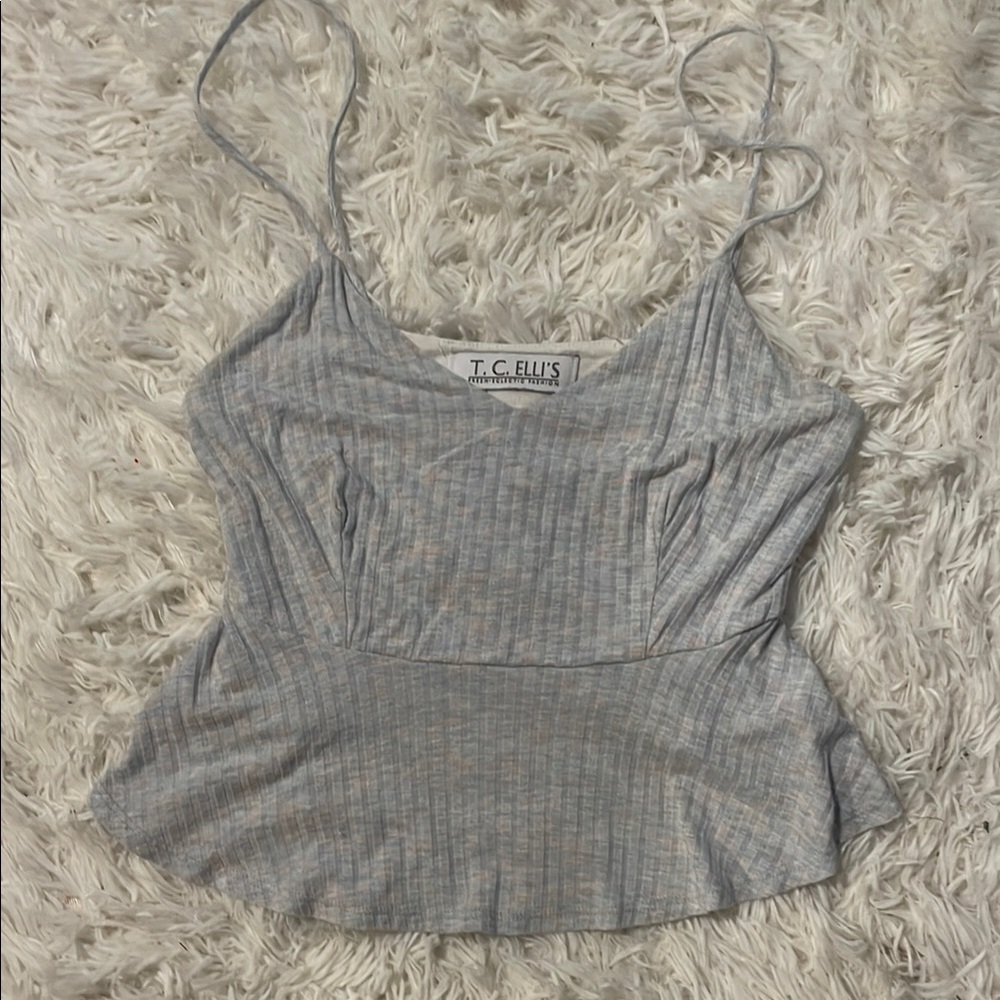 Gray Women's Top